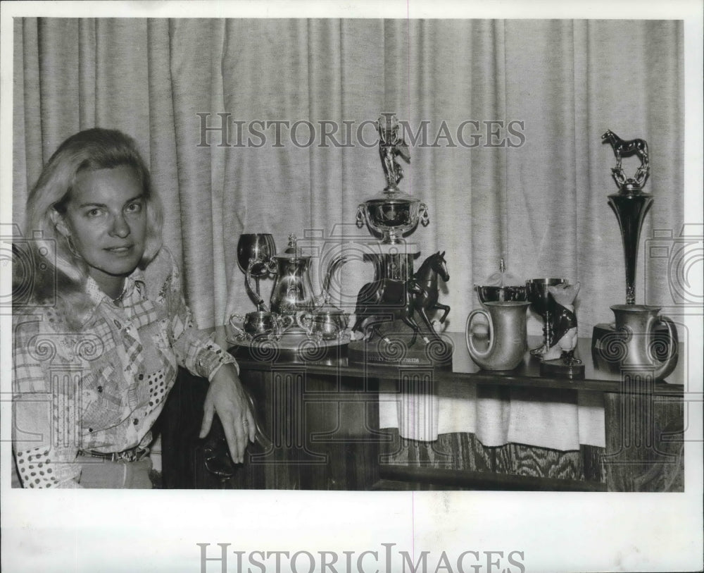 1978 Press Photo Equestrian Lois Heyerdahl hopes to make 1980 US Olympic team.- Historic Images