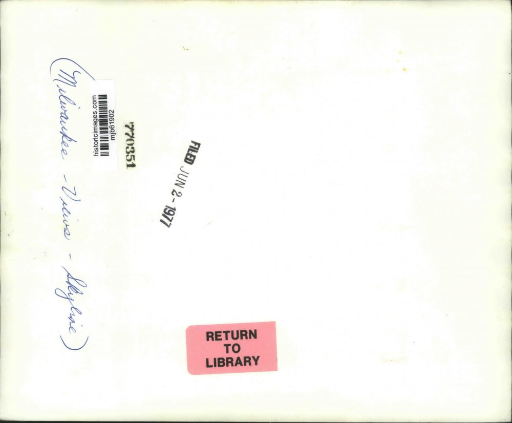 1977 Press Photo View of the Skyline of Milwaukee, Wisconsin - mjb61902