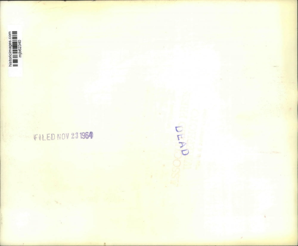 1964 Press Photo Former President Eisenhower meeting with Charles A. Halleck