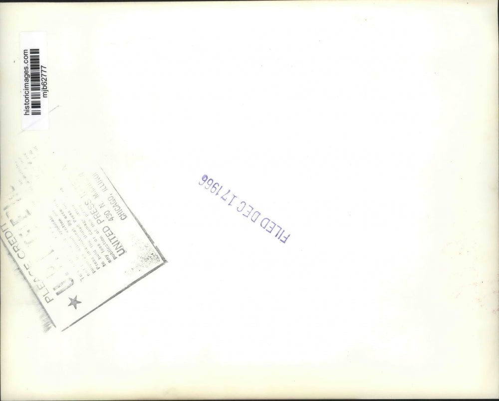 1966 Press Photo U.S. Education Commissioner Harold Howe II Testifies