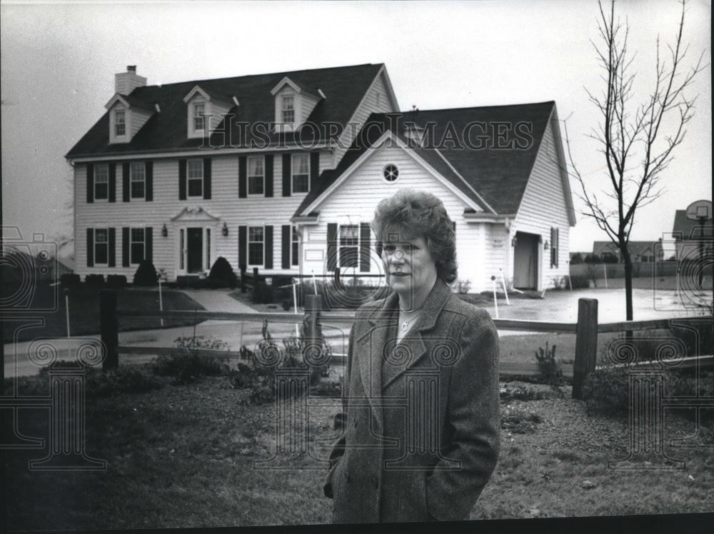 1993 Press Photo Linda Halboth, General Contractor, Cornerstone Builders- Historic Images