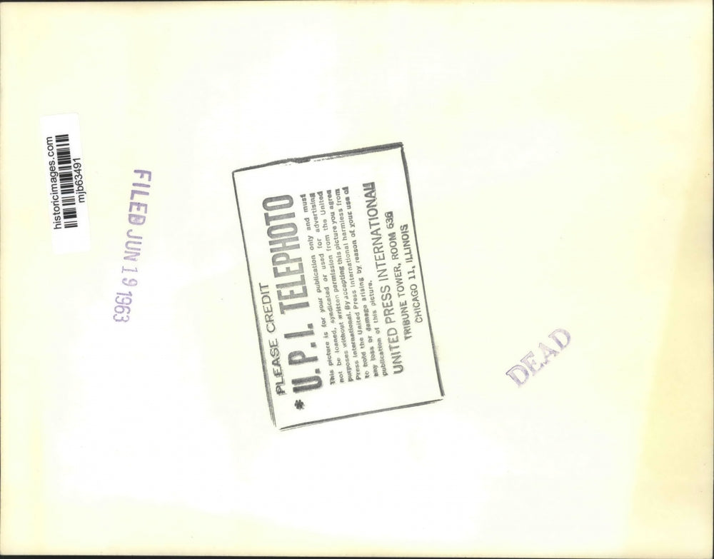 1961 Press Photo Italian Socialist leader Pietro Nenni, Rome - mjb63491