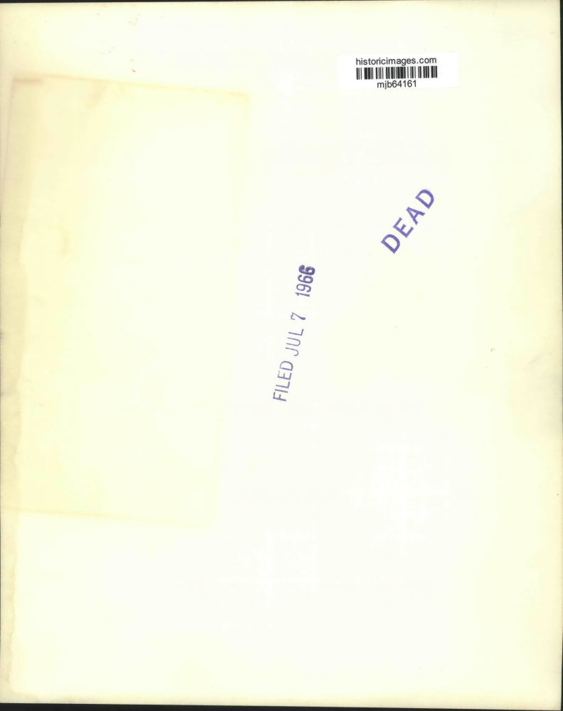 1966 Press Photo Arturo Illia at brother's home in Buenos Aires - mjb64161