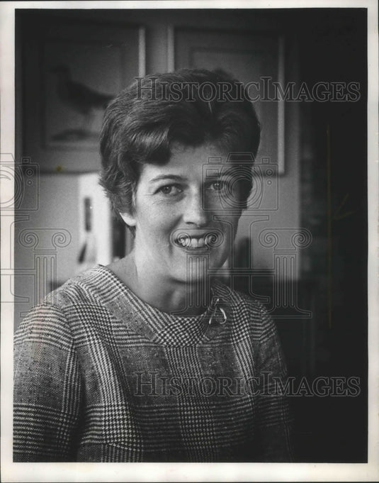 1968 Press Photo Mrs. Grootemaat, Chairman of United Fund Neighborhood Division