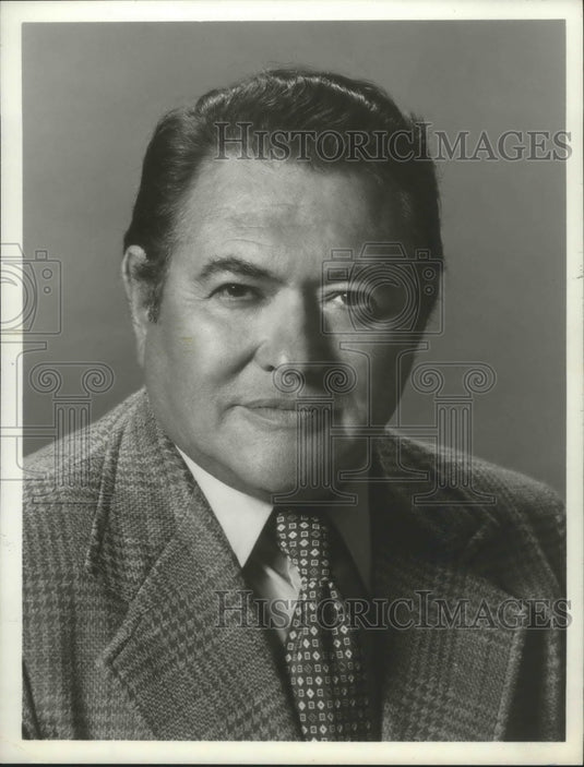 1974 Press Photo Simon Oakland " Toma" ABC - mjb64849- Historic Images
