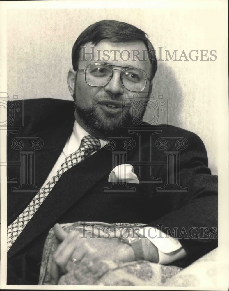 1987 Press Photo Gary Good Executive Director Milwaukee Symphony Orchestra- Historic Images