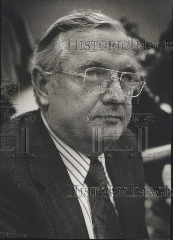 1972 Press Photo Robert Goodman spoke to commission about drug abuse of son.- Historic Images