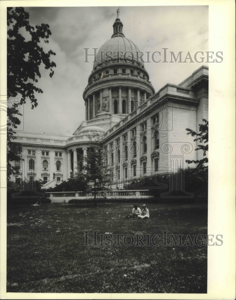 1979 Press Photo Madison, Wisconsin Capital building- Historic Images