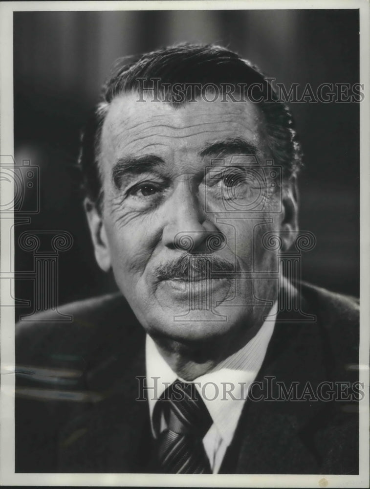1963 Press Photo Actor Walter Pidgeon - mjb65371