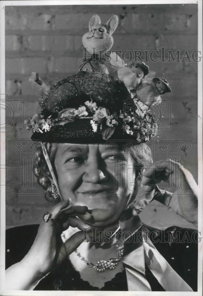 1960 Press Photo Portrait of Mary Hunkorsery of the Golden Agers - mjb65464- Historic Images