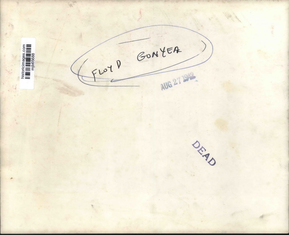 1942 Press Photo Floyd Gonyea - mjb65688