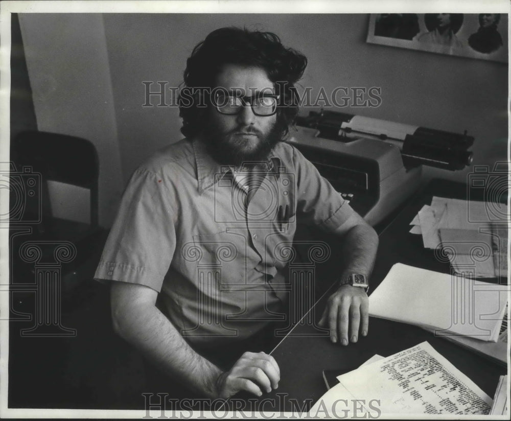 1978 Press Photo Milwaukee Humanities Program editor Eddie Goodman - Historic Images