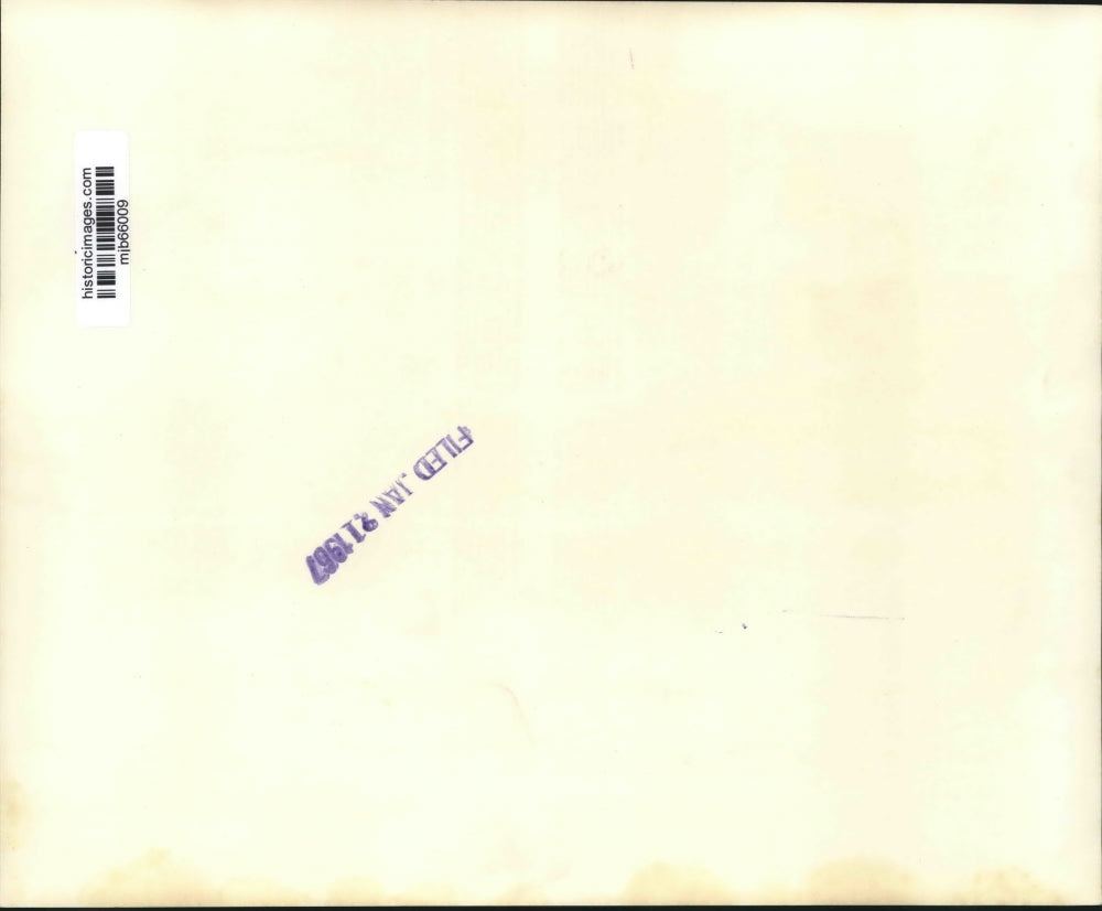 1967 Press Photo Milton Eisenhower and Lincoln Gordon, Johns Hopkins University