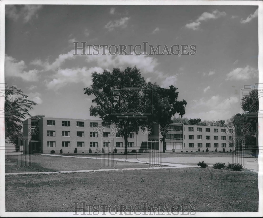 1958 Press Photo New Buildings on the Northwestern Campus Watertown, Wisconsin