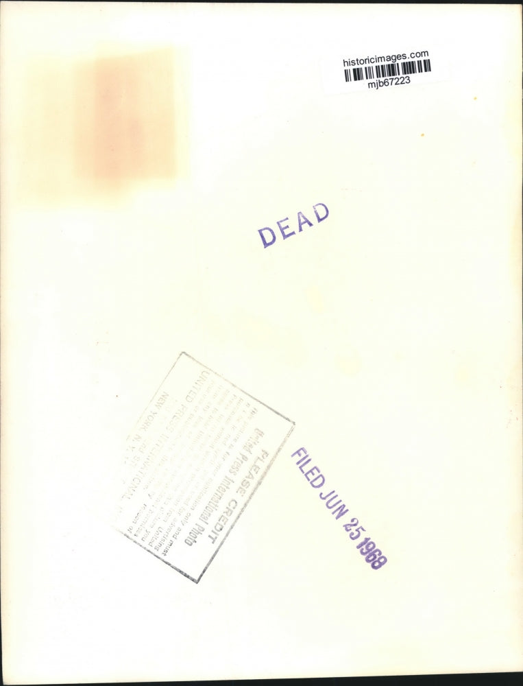 1968 Press Photo U.S. Peace Negotiator W. Averell Harriman - mjb67223