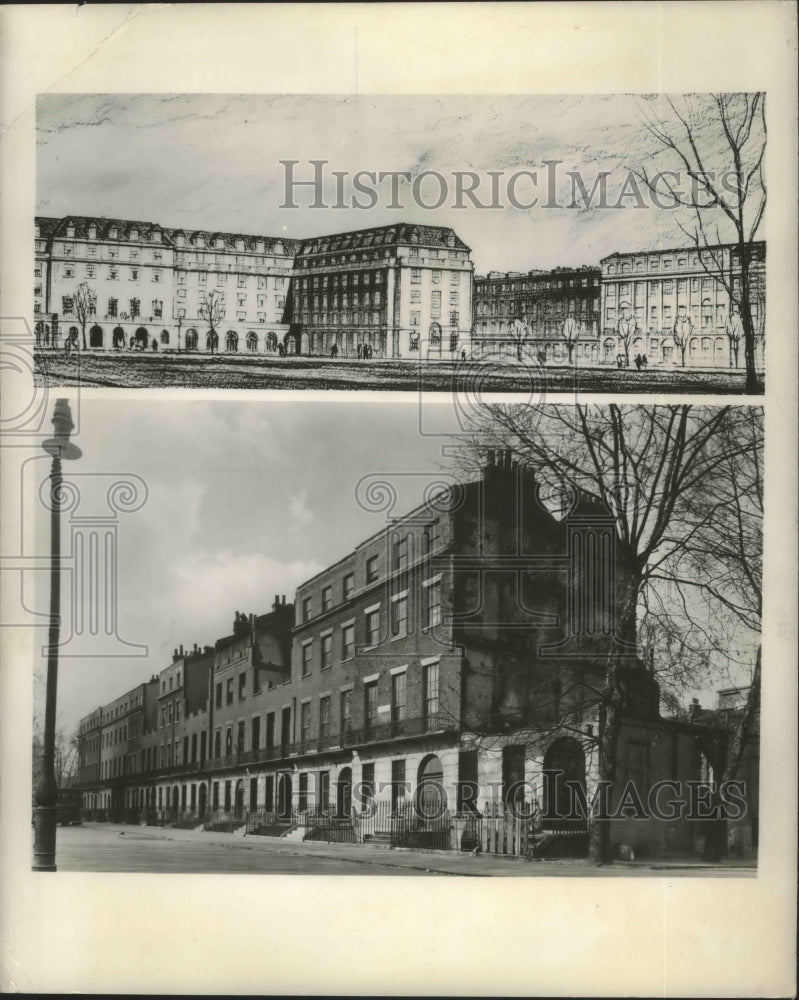 1950 Press Photo Homes for American and British Commonwealth students London