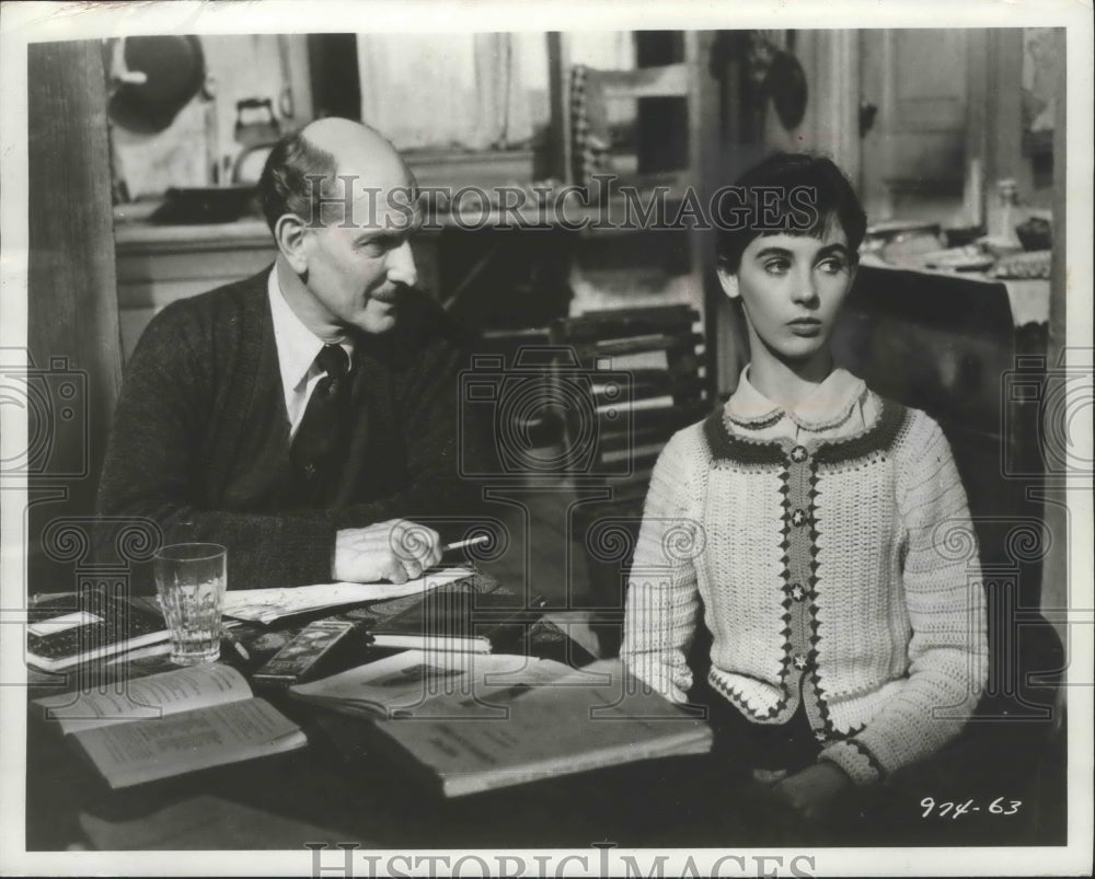 1963 Press Photo Millie Perkins Diary of Anne Frank, Saturday Movies Nov 9- Historic Images