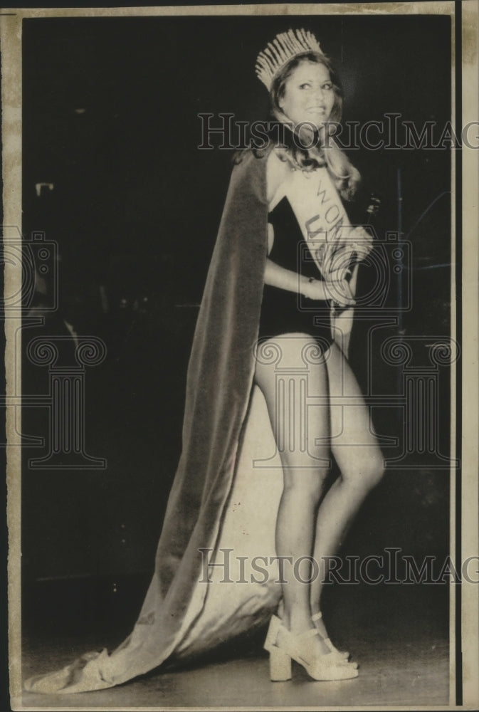 1973 Press Photo Miss World Marjorie Wallace- Historic Images