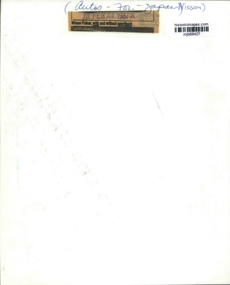 Press Photo Nissan Pulsar comes with or without sportback option - mjb68427