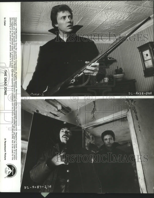 1985 Promo Photo Christopher Walken in Paramount Pictures' "The Dead Zone"- Historic Images
