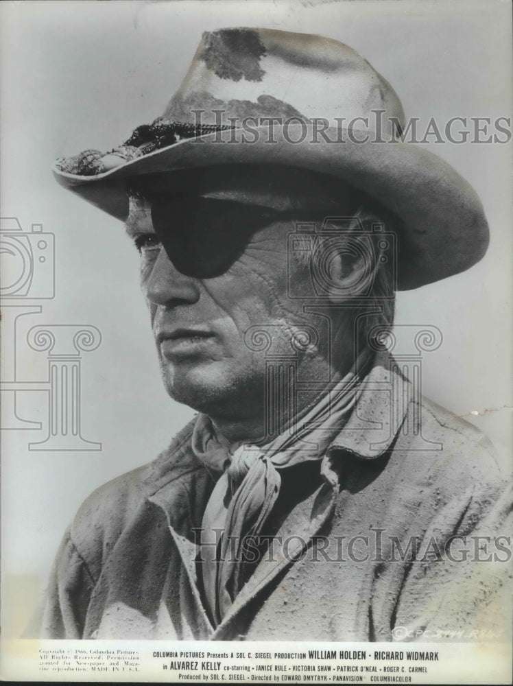 1966 Promo Photo Actor Richard Widmark in Columbia Pictures "Alvarez Kelly,"- Historic Images