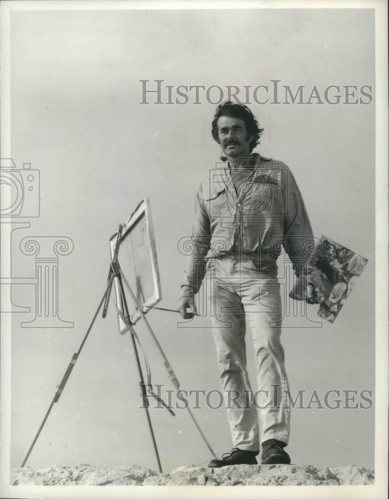 1978 Press Photo Actor Stuart Whitman - mjb68981