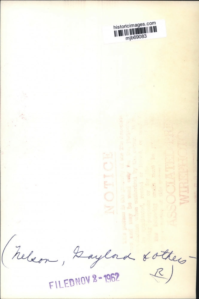 1962 Press Photo Gaylord Nelson, John W. Reynolds, labor leaders in Milwaukee