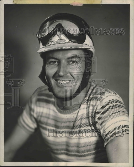 1955 Press Photo Johnny Parson - mjb69107