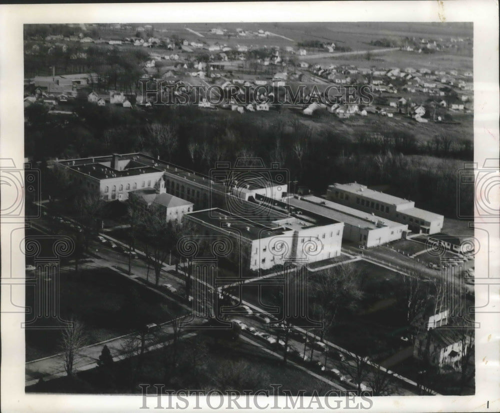 1963 Press Photo Aerial view of the Institute of Paper Chemistry Appleton