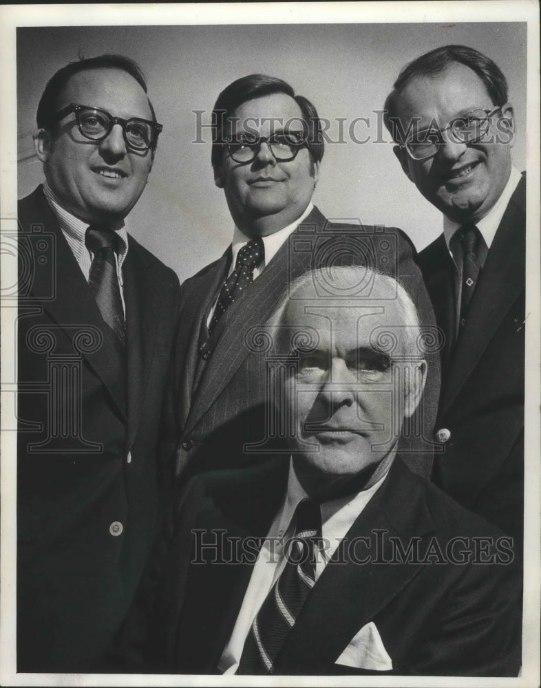 1975 Press Photo These officers will head the Milwaukee Board of Realtors in '76