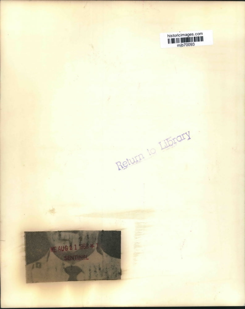 1968 Press Photo Senator Gaylord of Wisconsin addresses Democratic Platform