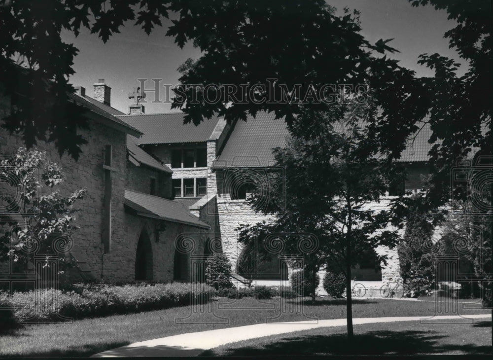 1991 Press Photo Nashotah House campus, Wisconsin- Historic Images