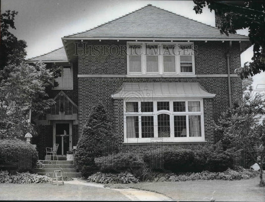 1977 Press Photo Neighborhood Improvement Corporation subsidizes loans for homes