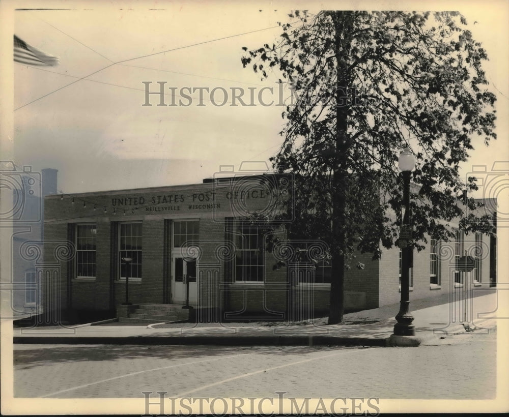 1938 Press Photo Neillsville&#39;s new post office was dedicated over the weekend- Historic Images