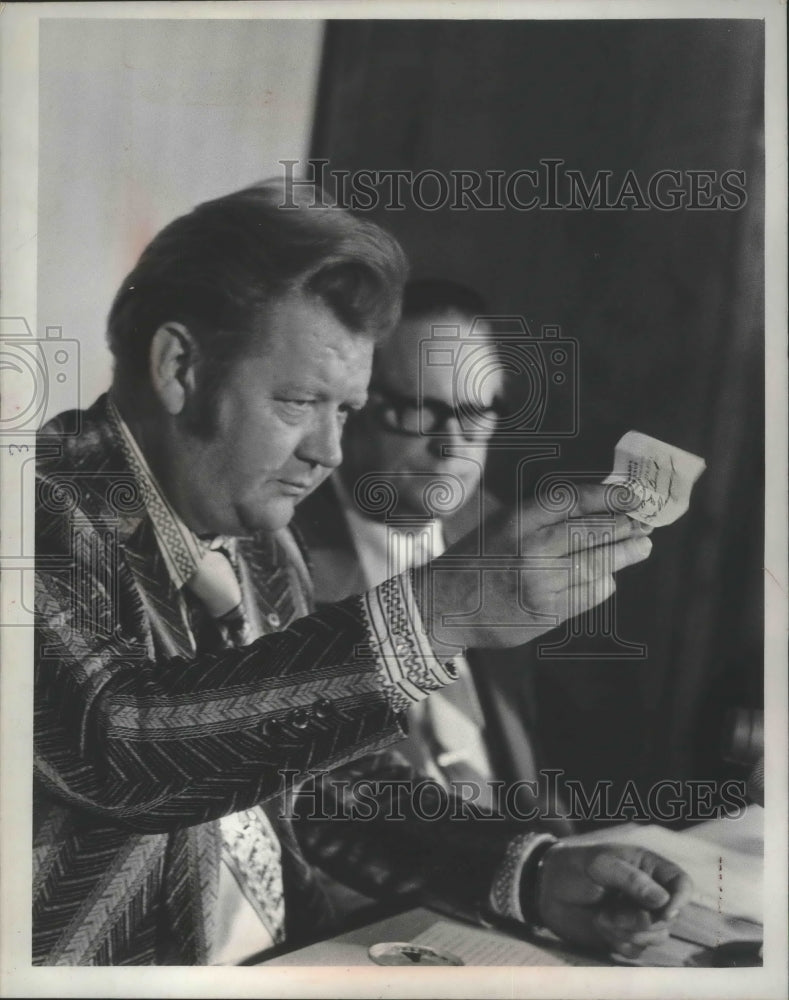 1973 Press Photo James Norgarrd, president, Tavern League of Wisconsin- Historic Images