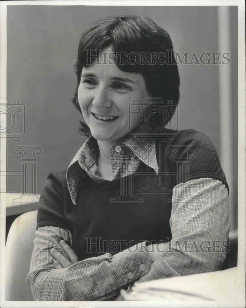 1976 Press Photo Sandra Hoek-Lyon, Alderman, Milwaukee - mjb72059