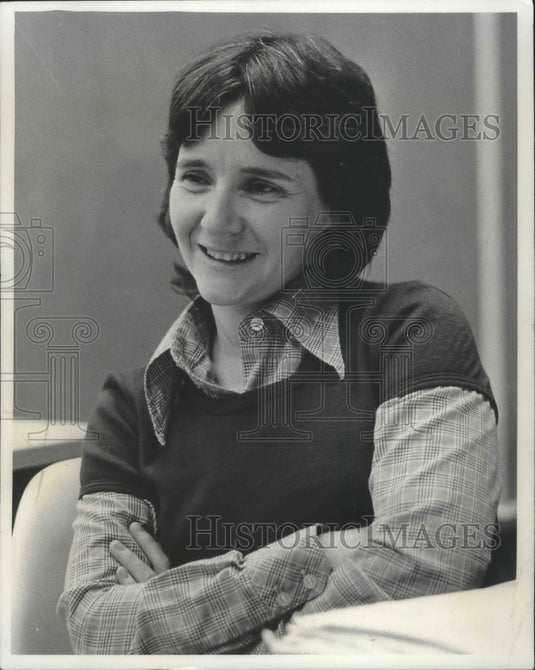 1976 Press Photo Sandra Hoek-Lyon, Alderman, Milwaukee - mjb72059