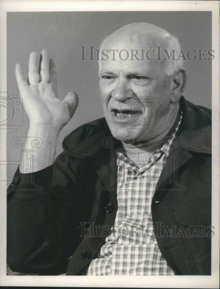 1970 Press Photo Eric Hoffer, author and philosopher, U.S. - mjb72089
