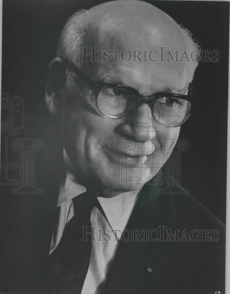 1971 Press Photo Sol Hurok - mjb72573