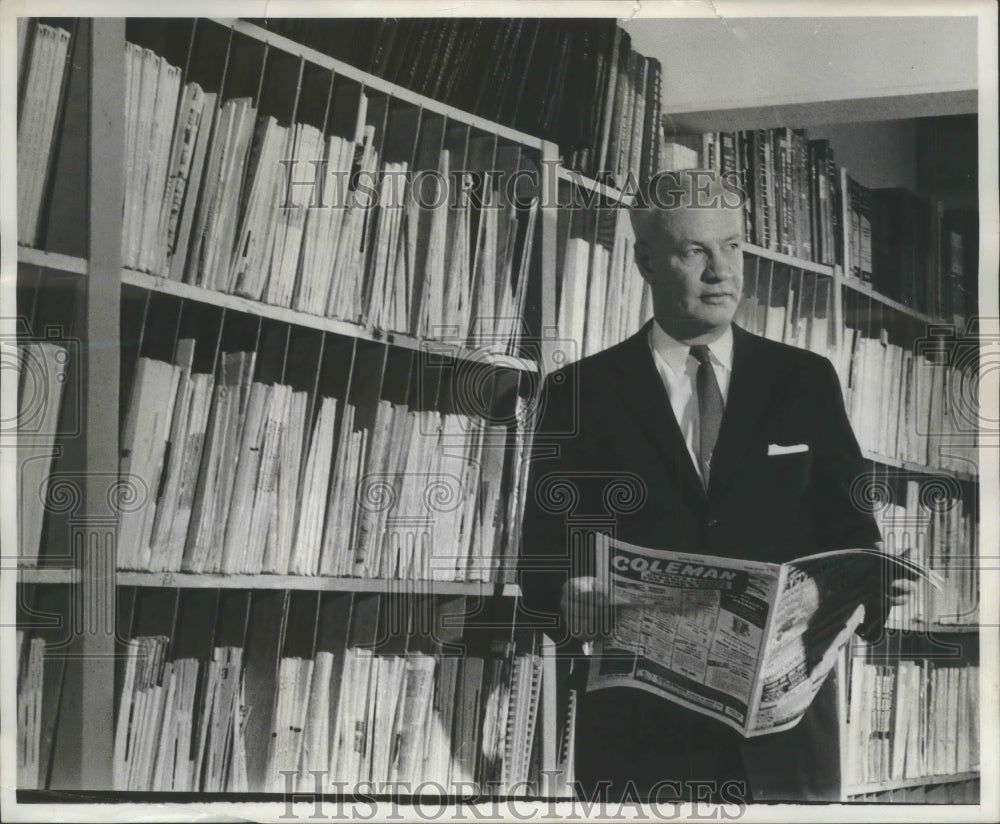 1959 Press Photo Harry Hoffman opened advertising agency in 1933 - mjb72933