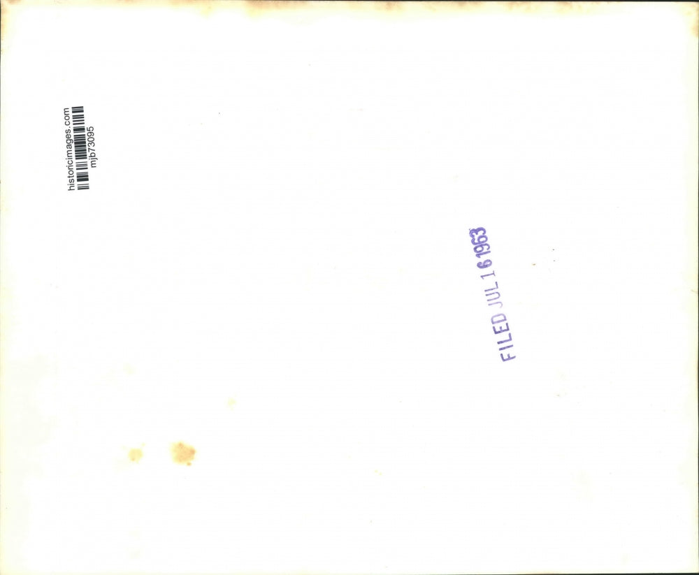 1963 Press Photo Lord Hailsham greets Valerian Zorin at Moscow airport