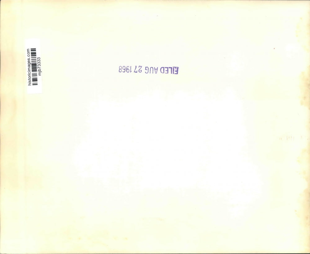 1968 Press Photo Senator Inouye discuss arrangements with Mr. Reinsch, Chicago.