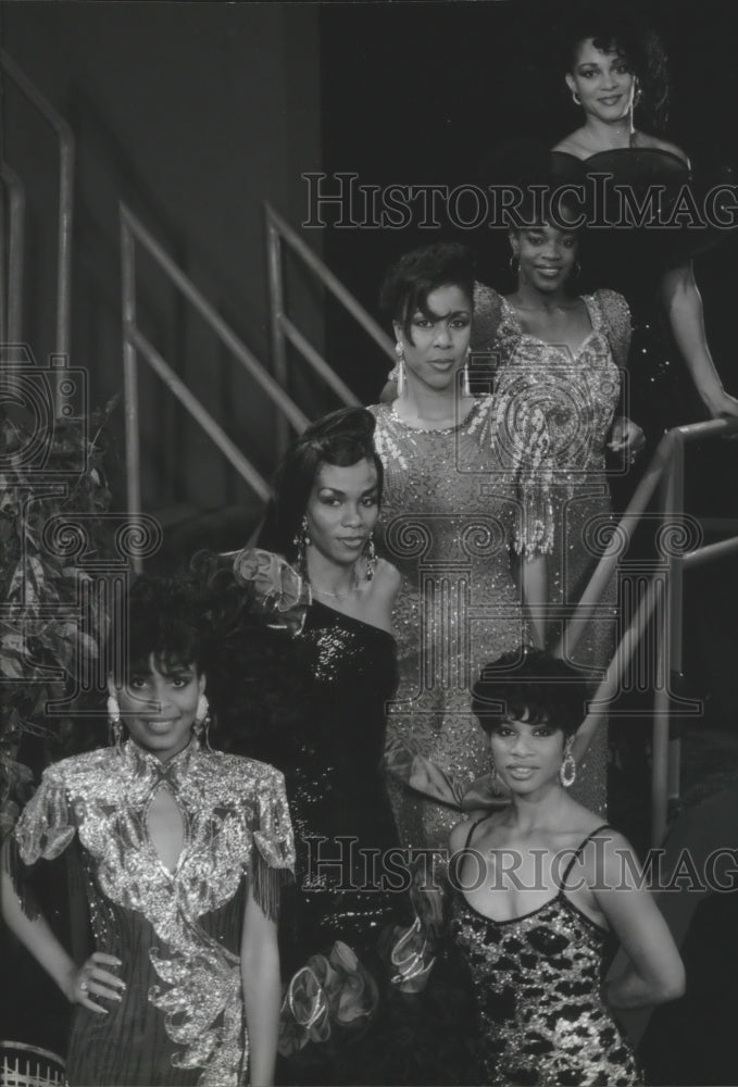 1992 Press Photo Cast of Beauty Shop to perform at the Riverside Theatre- Historic Images