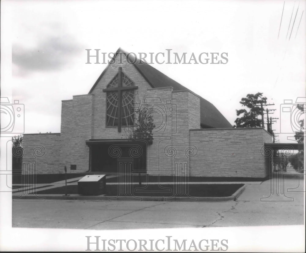 1962 Press Photo Mount Carmel Lutheran Church, Milwaukee - mjb74292- Historic Images