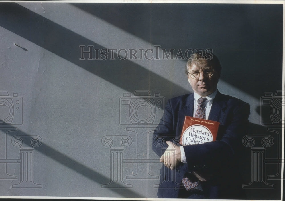 1994 Press Photo John Morse, executive editor, Merriam Webster- Historic Images