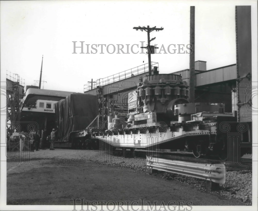 1964 Press Photo Equipment at Nordberg Manufacturing Co., Milwaukee - mjb74539- Historic Images