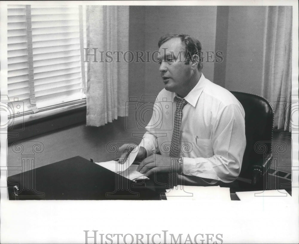 1971 Press Photo Leo Mortensen, new director of Wisconsin area HUD office- Historic Images