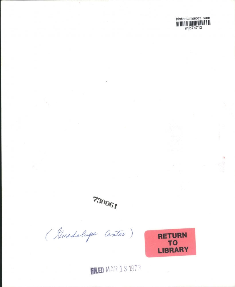 1973 Press Photo Guadalupe Center, Milwaukee - mjb74712