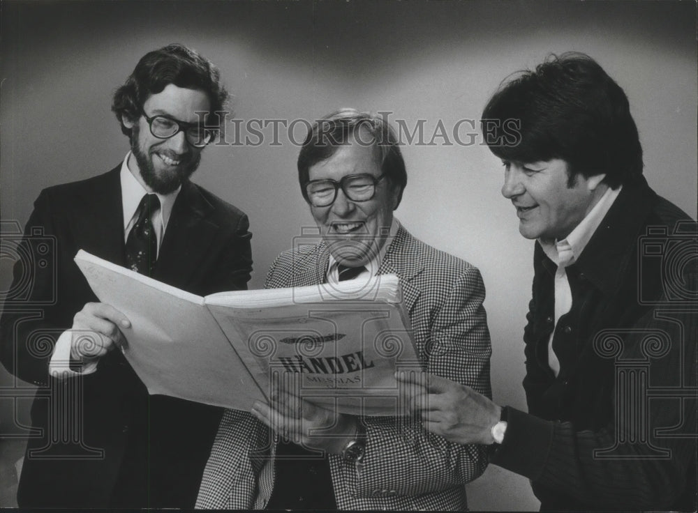 1978 Press Photo Stephen Colburn, James Keeley, Istvan Jaray, conductors.