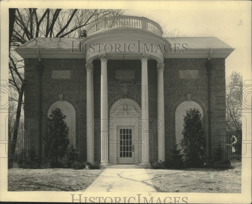 1929 Press Photo Women's clubhouse to be used woman's organizations, Wisconsin.- Historic Images
